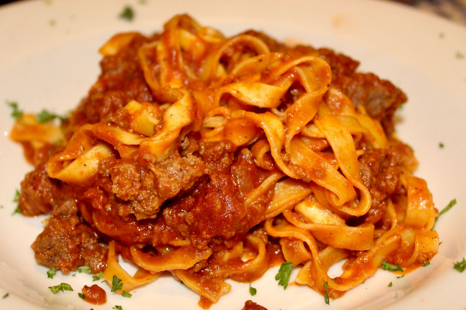 Tagliatelle-Bolognese Bruschetta-Francesca-Tagliatelle-Bolognese